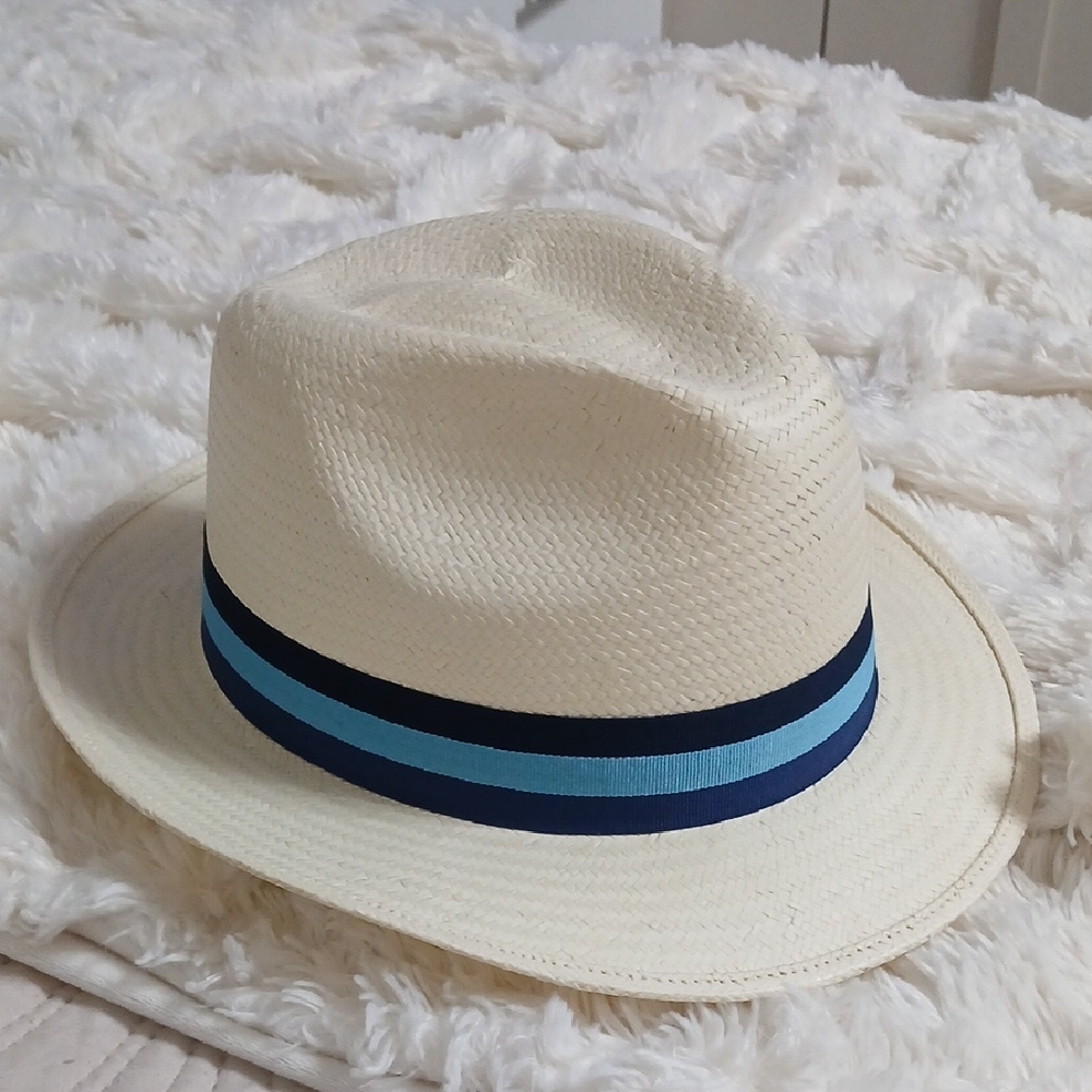 SAPPA Fedora Hat with Blue Accents